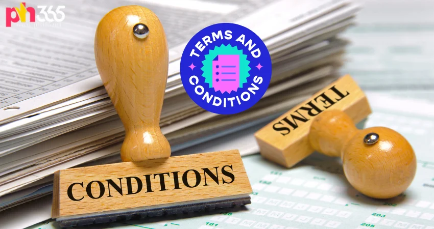 Our terms and conditions are always aimed at transparency for everyone